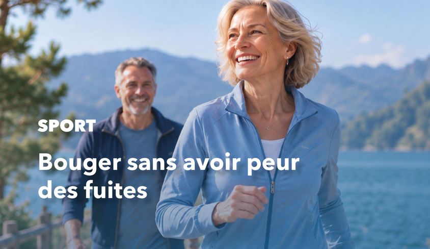 Bouger sans avoir peur des fuites