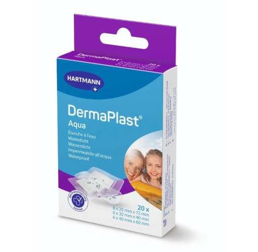 Hartmann Pansements DermaPlast aqua 20 unités