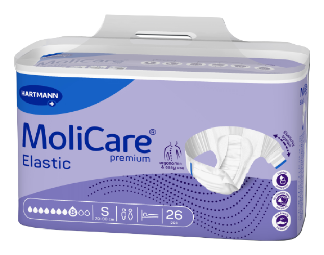 Hartmann Molicare Premium Elastic Small 8 Gouttes Hartmann Molicare Premium Elastic Small 8 Gouttes