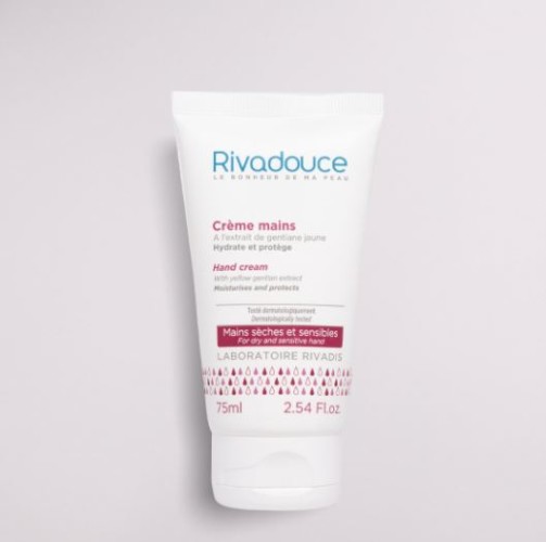 Rivadouce Crème pour mains hydratante tube 75 ml