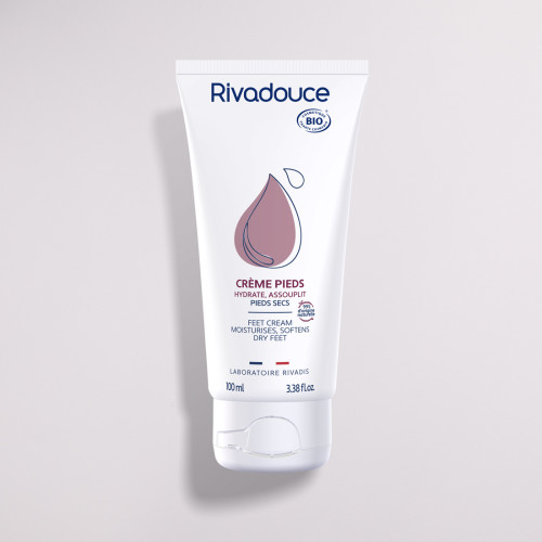 Rivadouce Crème nourrissante pieds secs tube 100 ml