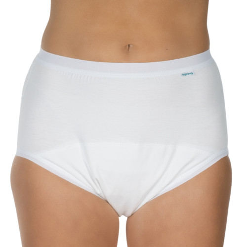 Suprima Culotte en coton étanche avec voile intérieur unisexe