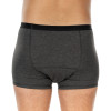 Miniature Suprima Slip boxer coton homme étanche pour fuites modérées 8 Gris Mat Anthracite - 3