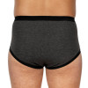 Miniature Suprima Slip coton homme étanche pour fuites légères 8 Gris Mat Anthracite - 3