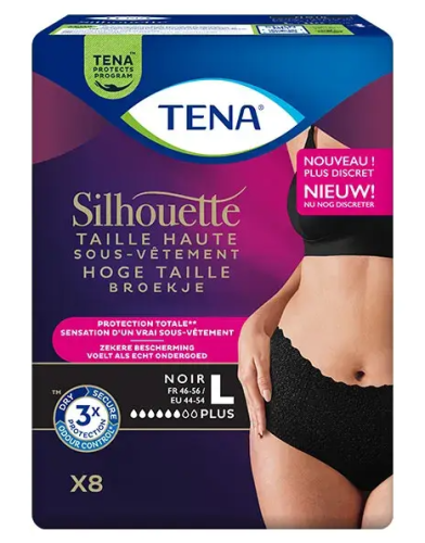 Tena Silhouette Large Plus Noir Taille Haute