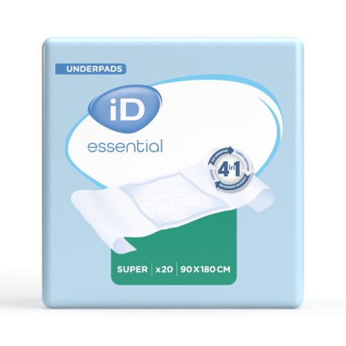 Ontex-ID Essential Underpads Super 180 x 90 cm