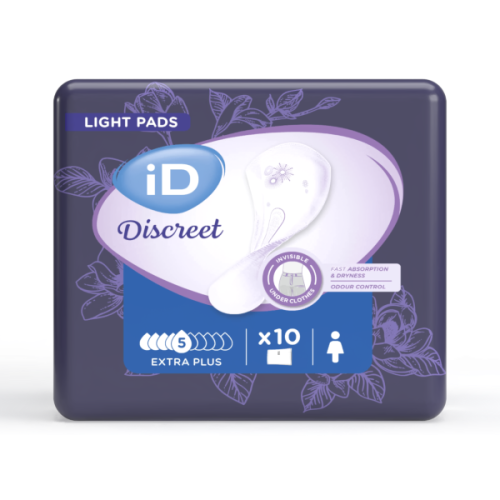 Ontex-ID Discreet light pads for women Extra Plus