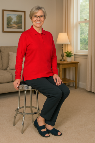 Solaise Grenouillère de jour Femme M Rouge