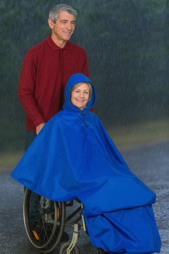 Solaise Vêtement de pluie long pour fauteuil roulant (Fornet)