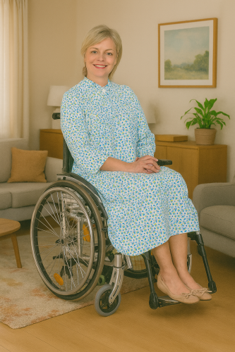 Solaise Chemise de nuit médicalisée Cime