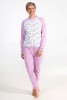 Miniature Grenouillère de nuit coton femme