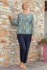 Miniature Grenouillère de jour manches longues jambes longues