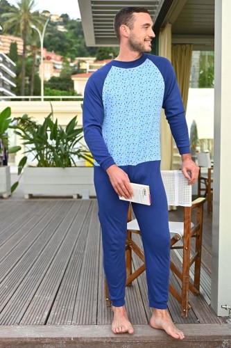 Grenouillère de nuit coton homme