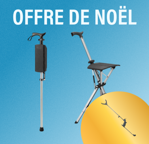 Canne siège confort