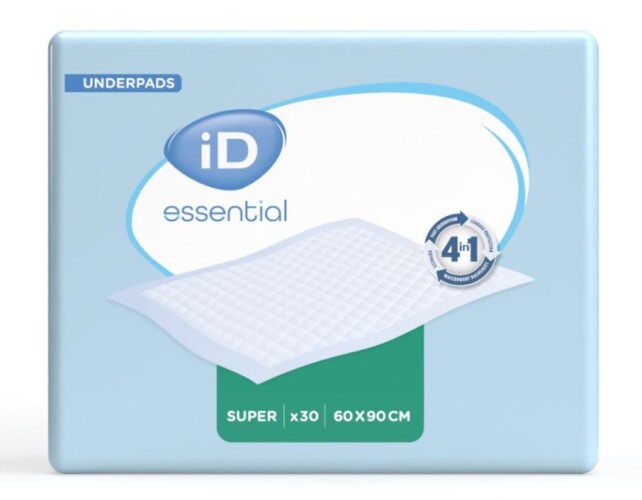 Ontex-ID Essential Underpads Super 60 x 40 cm