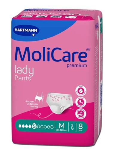 Hartmann Molicare Premium Lady Pants Medium 5 Gouttes Hartmann Molicare Premium Lady Pants Medium 5 Gouttes