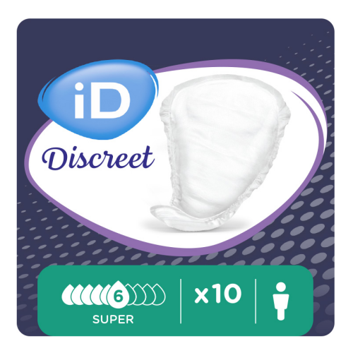 Ontex-ID Discreet light pads for men Super