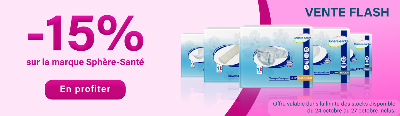 Promo -15 Marque Sphère-Santé
