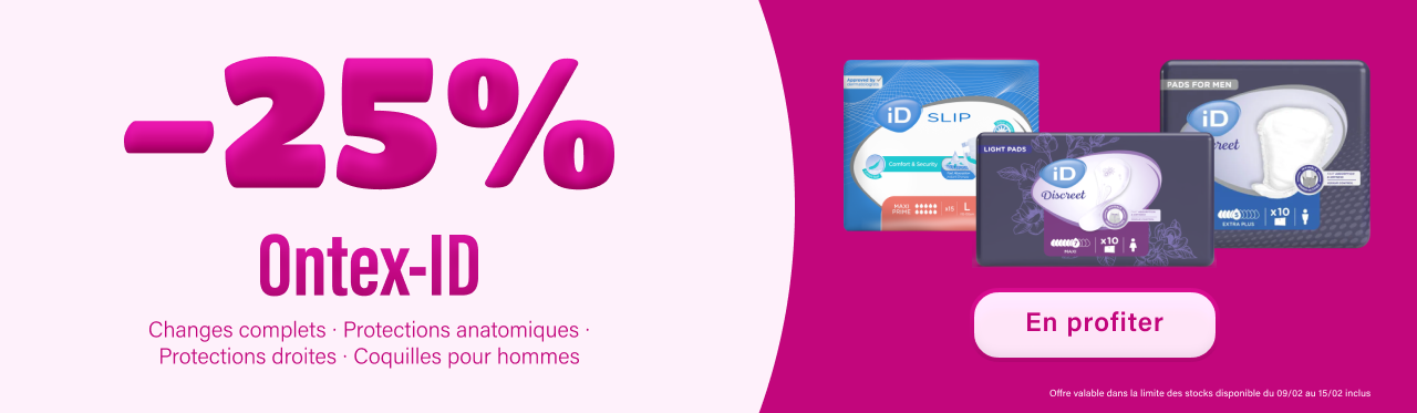 Promo 1 Ontex -25%