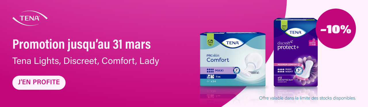 Promo - 10% Tena Protections anatomiques