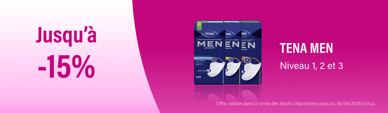 Promo -15 Tena men